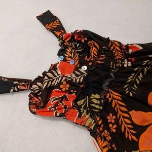 Lucy Love Babydoll Tropical Dress - S